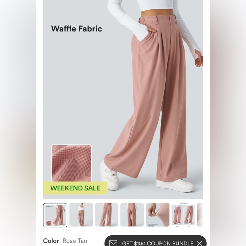 Halara Flex DayStretch High Waisted Pocket Work Flare Pants